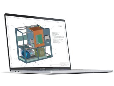 Plan industriel sur odinateur