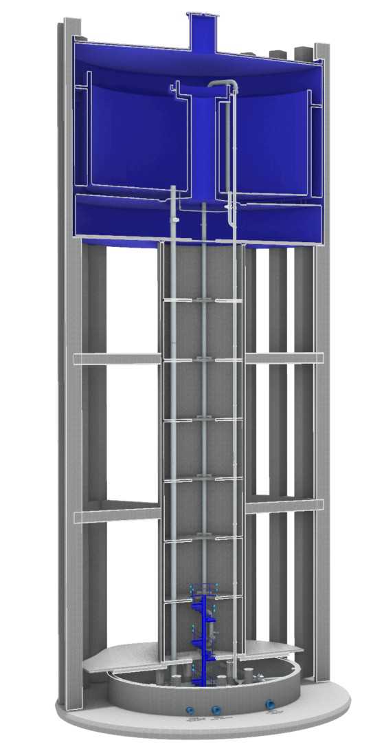 Chateau eau Mesnil 2000M³ - Houyet